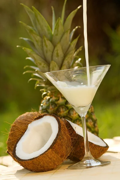 Pinacolada cocktail — Stockfoto