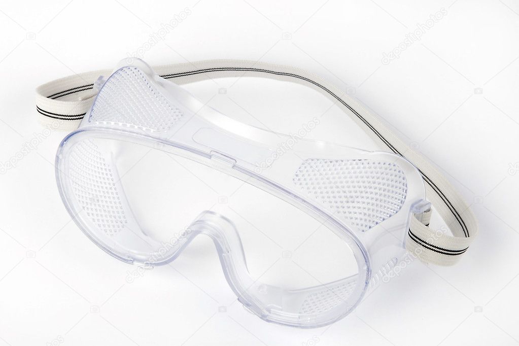 Pair of safety glasses