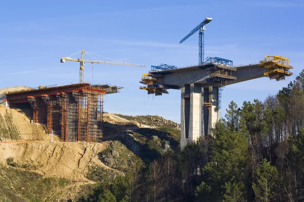 Construction bridge — Stock Photo, Image