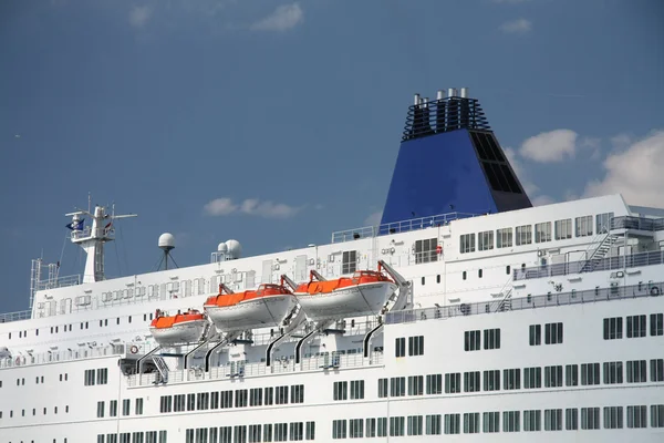Detail van een cruiseschip — Stockfoto