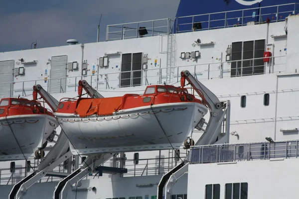 Detail of a saving vessel — Stock Photo, Image