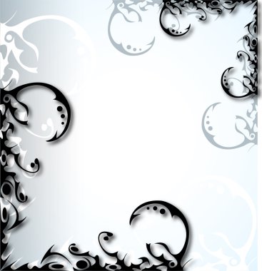 The abstract vector gothic background clipart