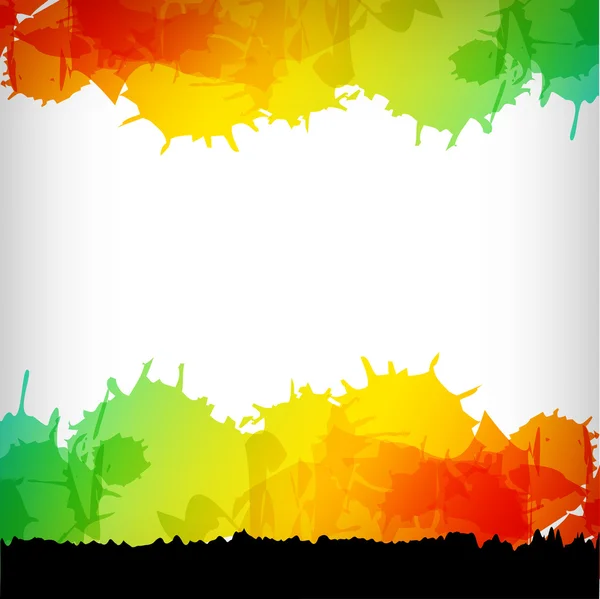 Le fond coloré tache abstraite — Image vectorielle