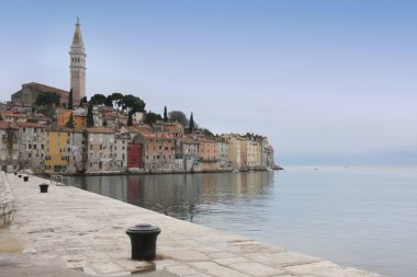 Rovinj eski şehir, Istria, Hırvatistan