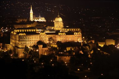 buda Kalesi, Budapeşte, Macaristan üzerinden Kalesi manzarası