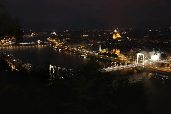 ブダペスト、ハンガリー、シタデル要塞から — ストック写真