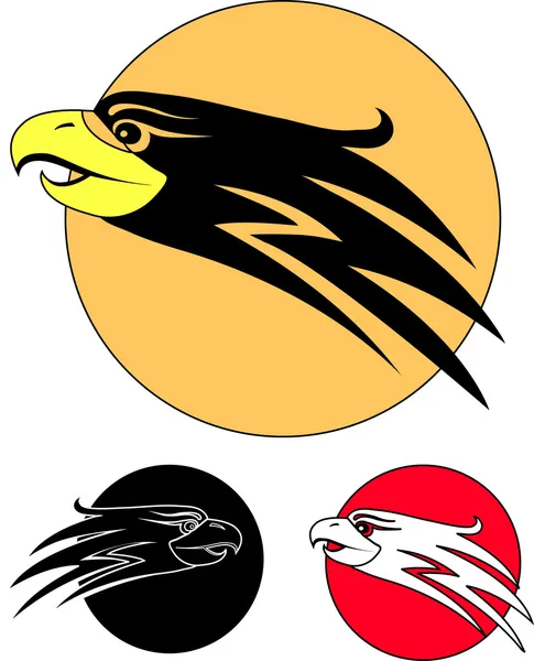 El pájaro águila como símbolo — Archivo Imágenes Vectoriales
