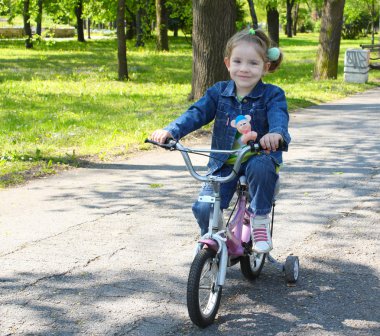 Çocuk binicilik bisiklet park