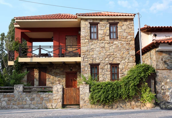 Steen huis parthenonas Griekenland — Stockfoto