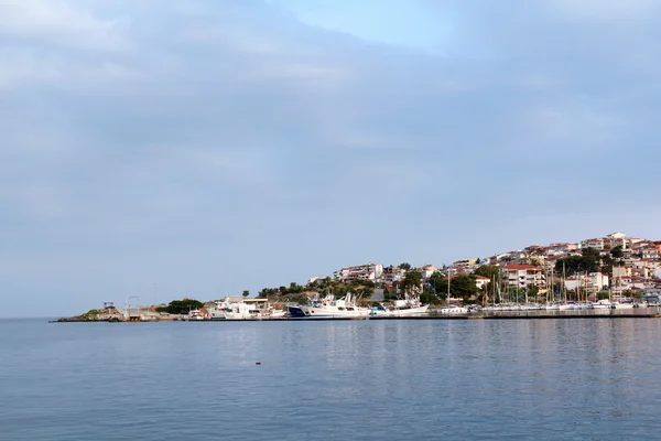 Porto de Neos Marmaras Sithonia Grécia — Fotografia de Stock