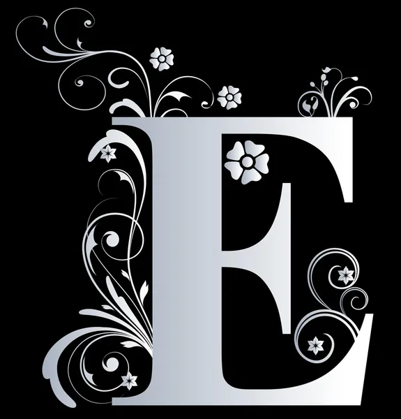 Stock image Capital letter E