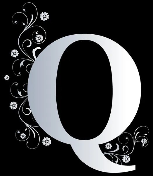 Capital letter Q — Stock Photo, Image