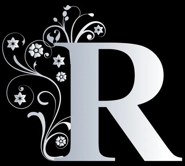 Capital letter R — Stock Photo, Image