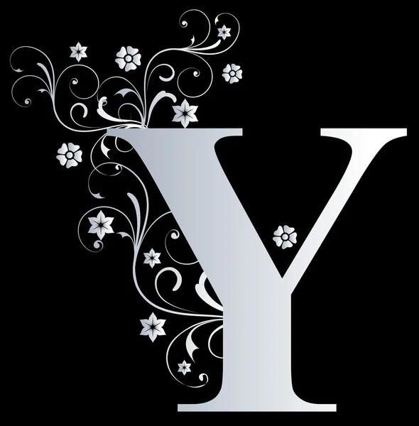 Duża litera Y — Zdjęcie stockowe