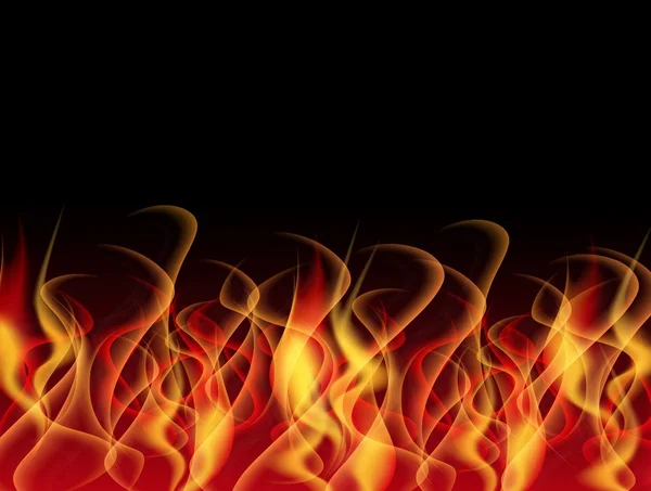 Vlammen Achtergrond — Stockfoto