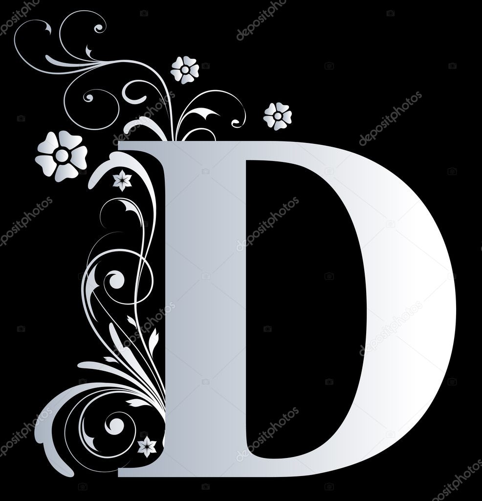 Capital letter D