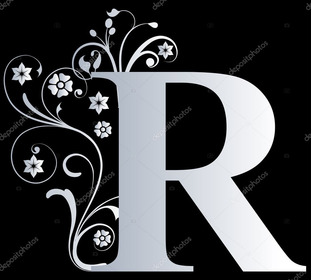 Capital letter R