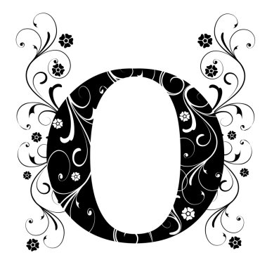 Letter Capital O clipart