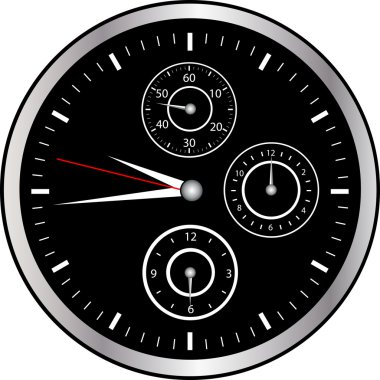 Chrono Watch clipart