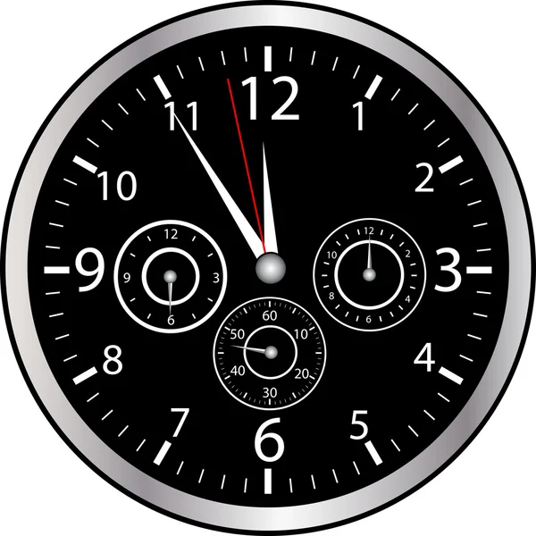 Relógio Chrono — Vetor de Stock