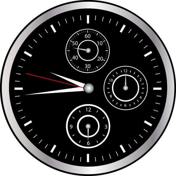 クロノ腕時計 — ストックベクタ