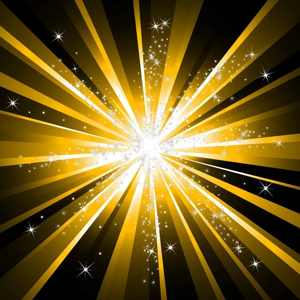 Estrela explosiva — Fotografia de Stock