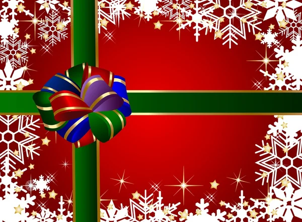 Christmas present background — Stock Photo, Image