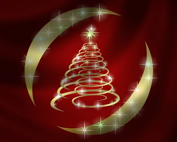 Stock image Christmas Tree Background