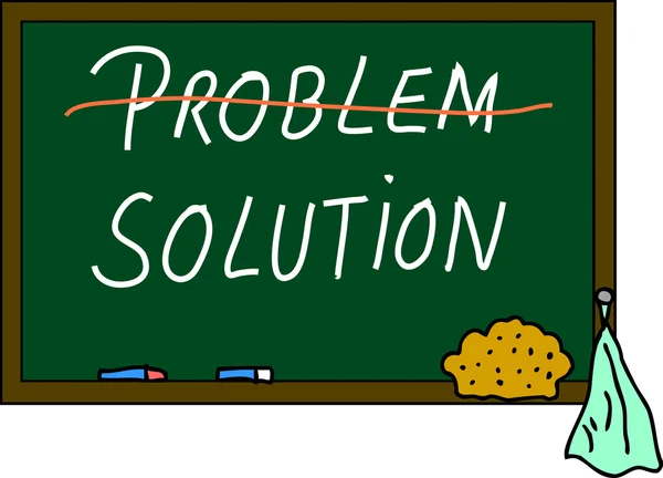 Solução de problemas — Fotografia de Stock