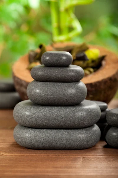 Piedras de masaje Spa — Foto de Stock
