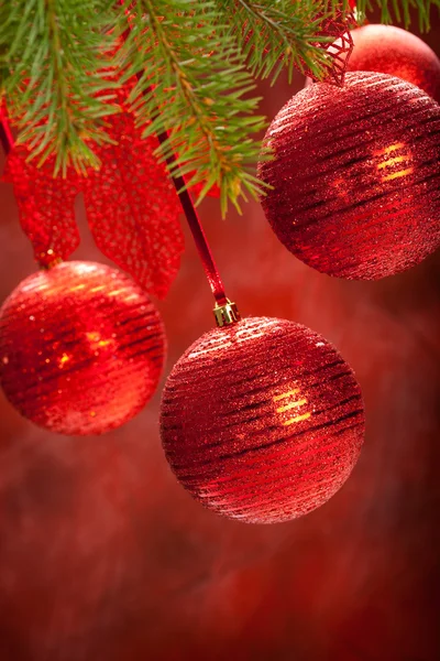 Bolas - decoración de Navidad —  Fotos de Stock