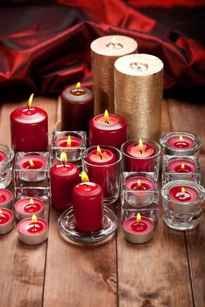 Christmas candles Royalty Free Stock Images