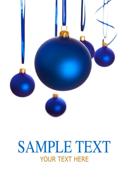 Kerstballen - decoratie van Kerstmis — Stockfoto