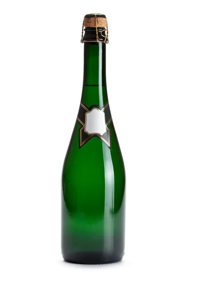 Пляшка шампанського — стокове фото