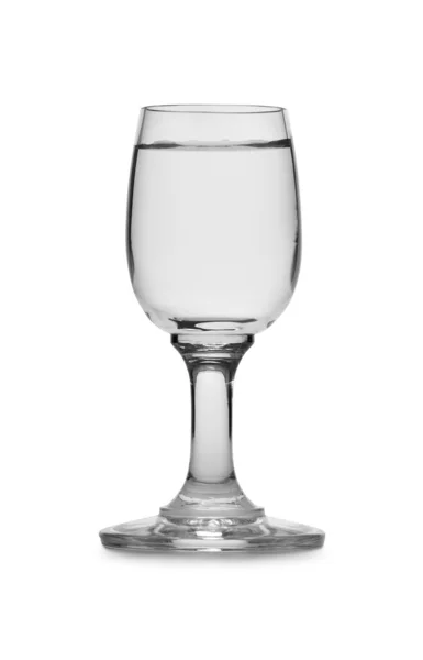 Wódka na białym tle — Zdjęcie stockowe