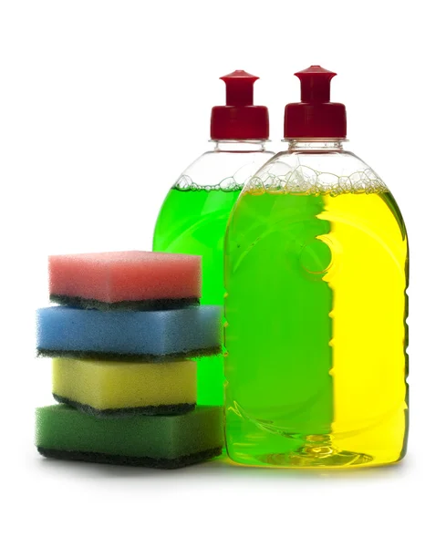 Detergent do zmywania naczyń — Zdjęcie stockowe