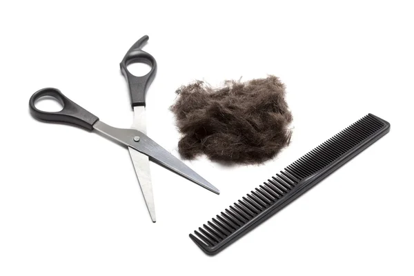 Suministros de corte de cabello — Foto de Stock
