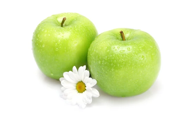 Groene appels — Stockfoto