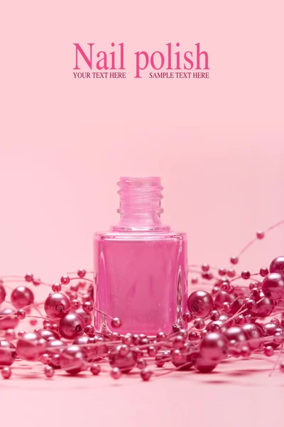 Smalto rosa — Foto Stock