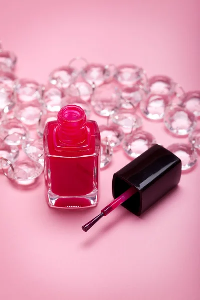 Red Nail polish — Stock Photo, Image