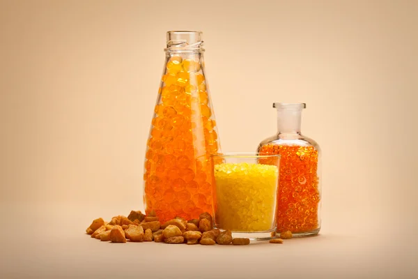 Orange spa - koupelová sůl — Stock fotografie
