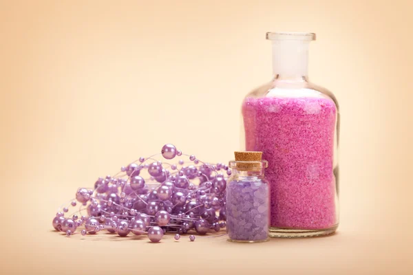 Minerali rosa e lavanda Spa — Foto Stock