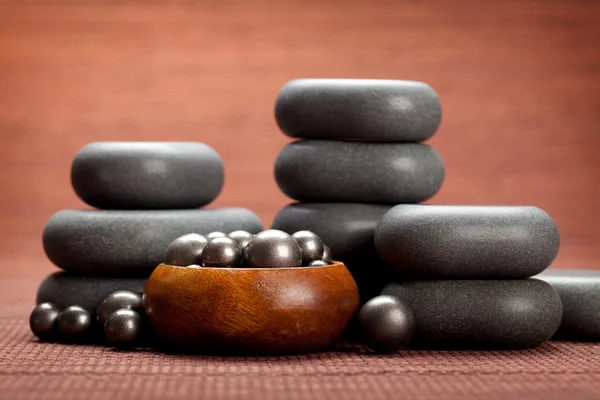 Spa massage stones — Stock Photo, Image