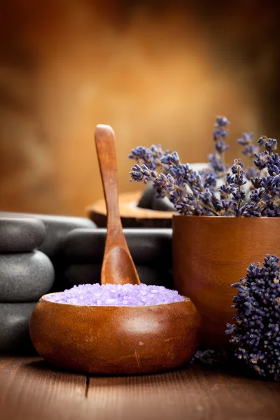 Perawatan kecantikan - spa lavender — Stok Foto