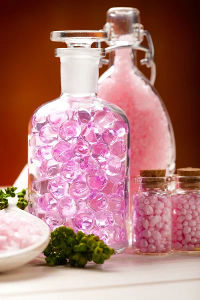 Schoonheidsbehandeling - spa mineralen — Stockfoto