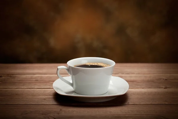 Кавова чашка - чорний еспресо — стокове фото