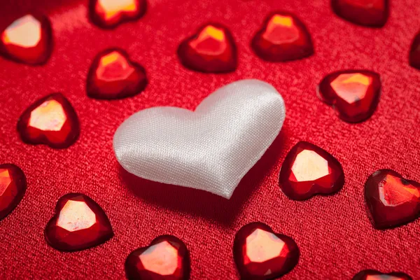 Hearts - valentine achtergrond — Stockfoto