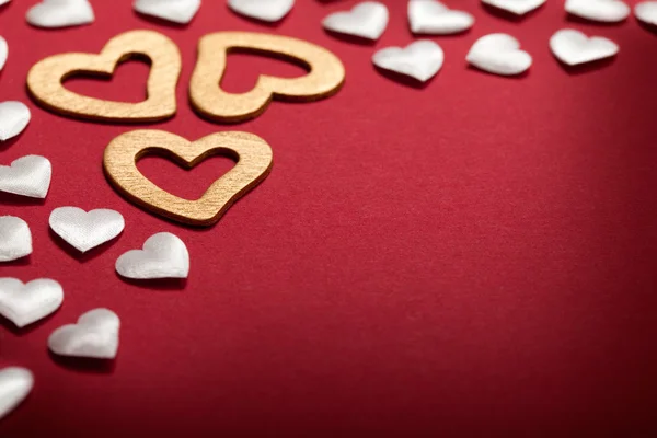Valentine pozadí - srdce — Stock fotografie