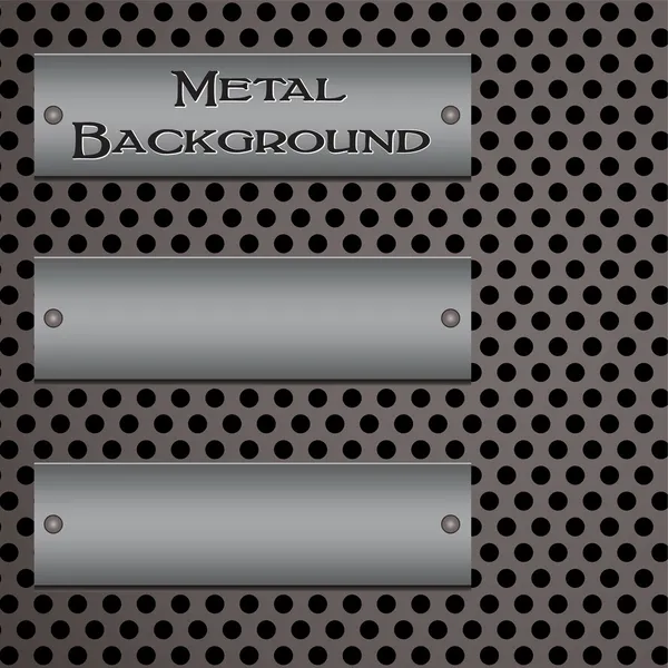Metal background 1 — Stock Vector