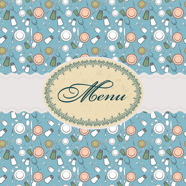 Menu label design